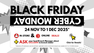 Black Friday & Cyber Monday Deals are LIVE