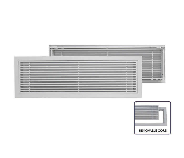Linear Bar Grille 450 x 150 - Removable Core