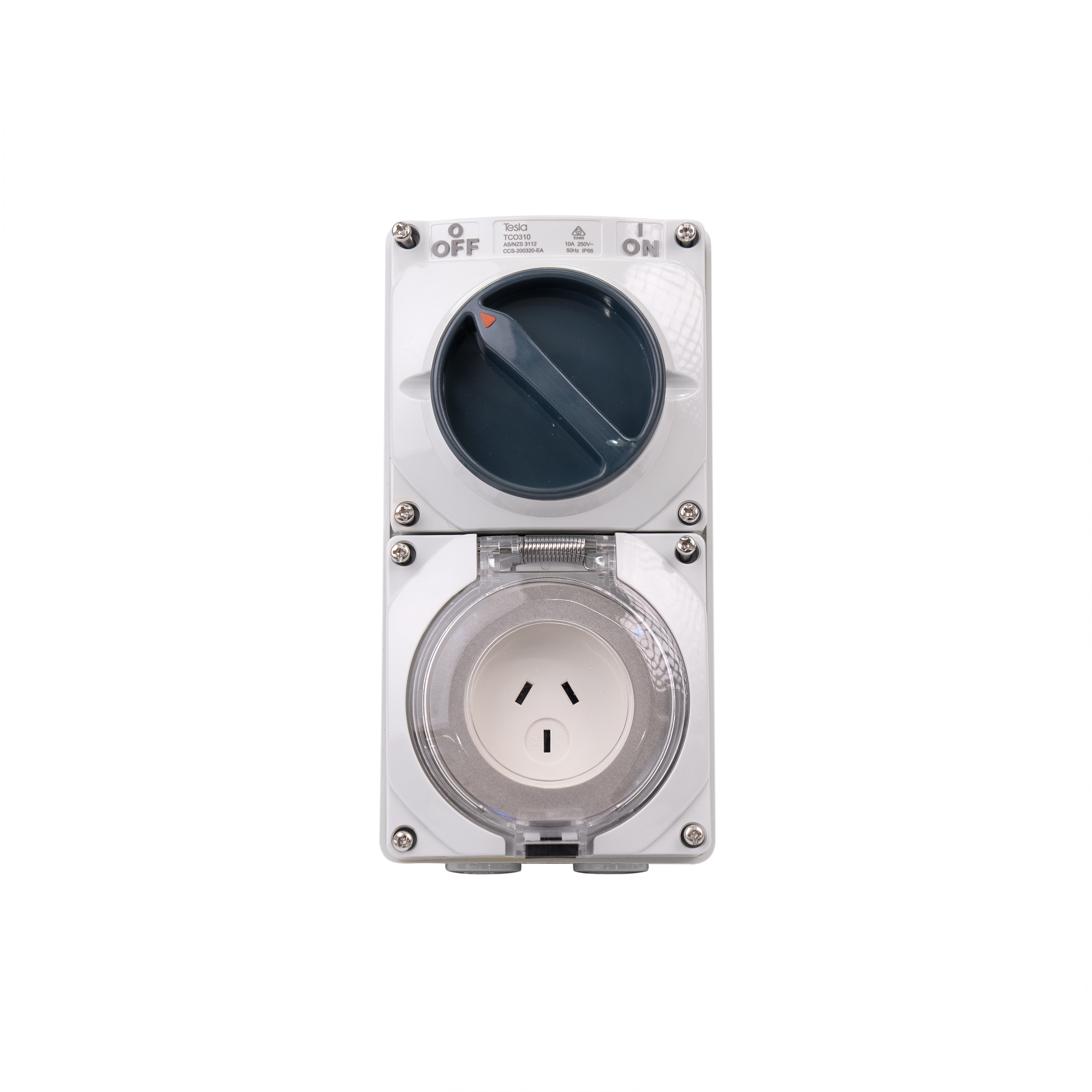 Tesla 3 Pin 10A Switch Combination