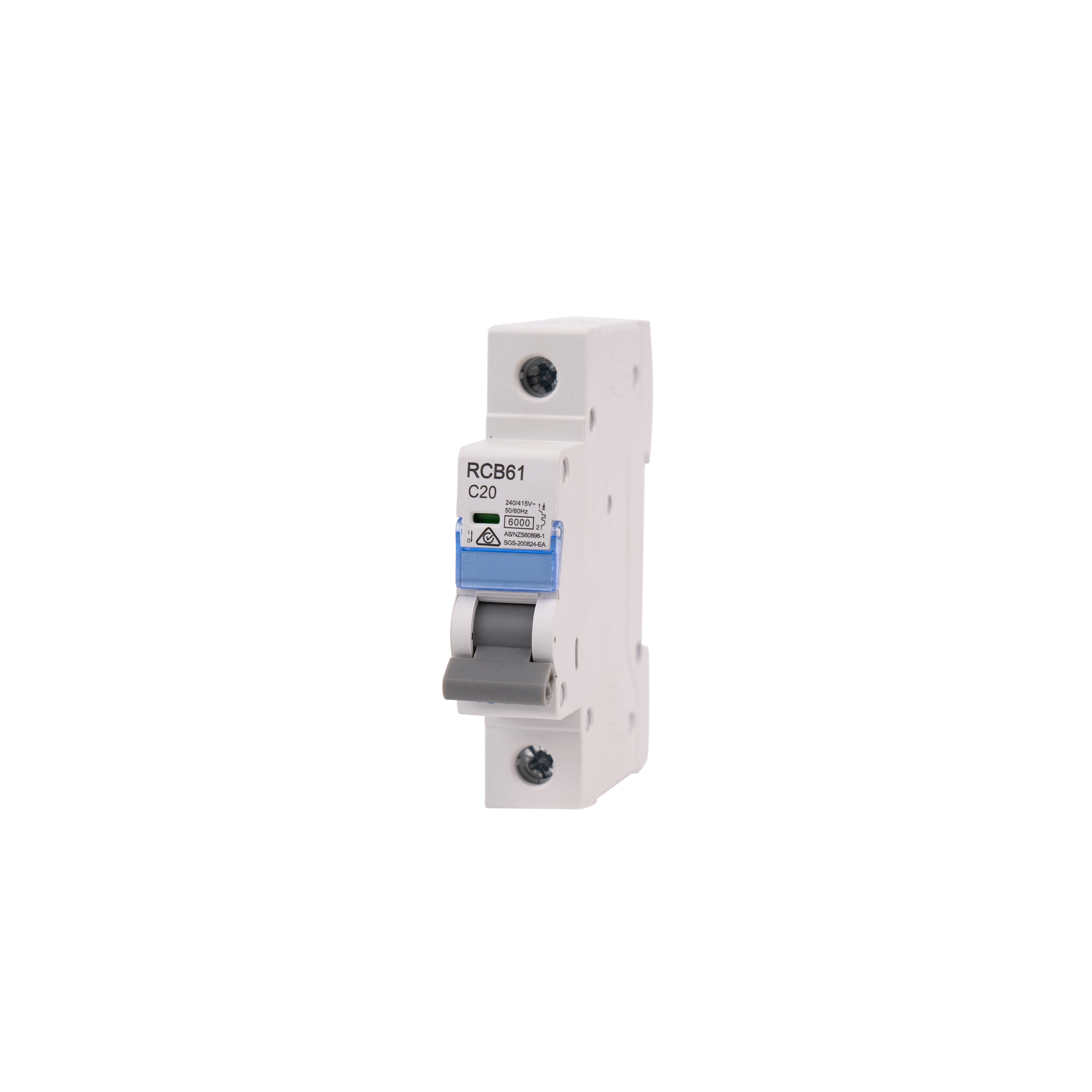 Tesla MCB 1 Pole 20A 6kA B Series