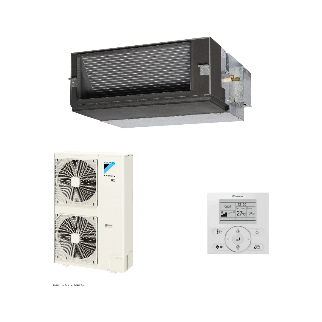 Daikin Inverter Ducted R32 23.5kW 3 Ph Set