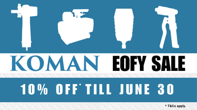 EOFY Savings on Koman HVAC Tools