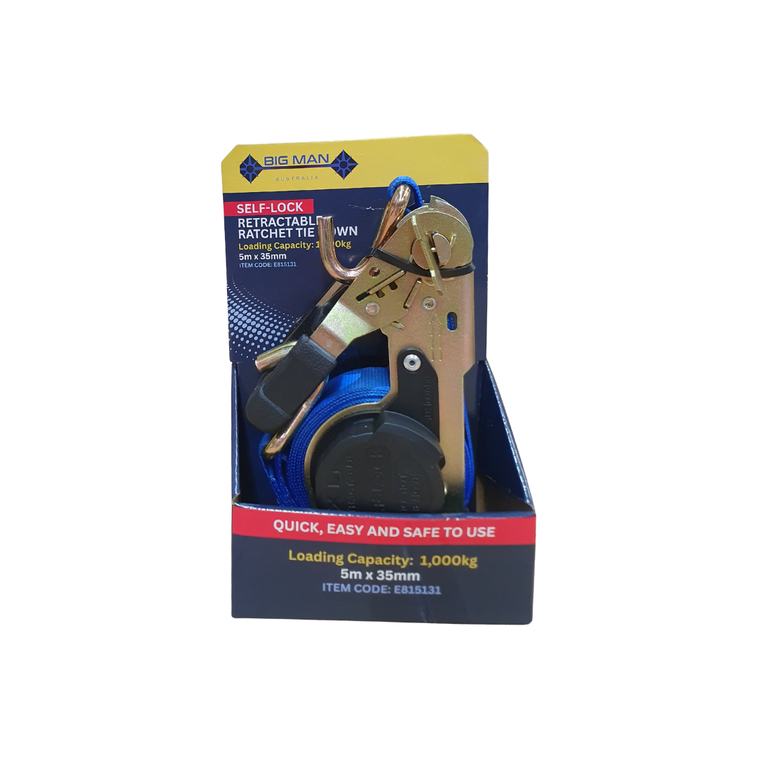Big Man Ratchet Tie Down 35mm x 5m