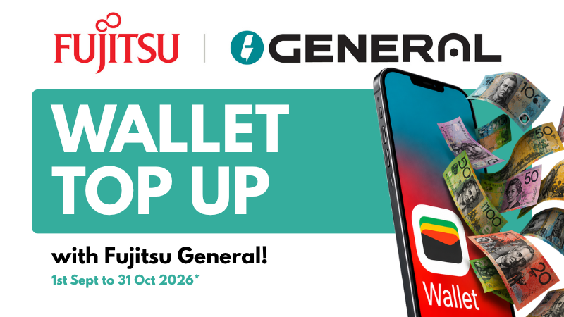 Fujitsu General Wallet Top Up: Earn eVisa Rewards on Eligible Systems