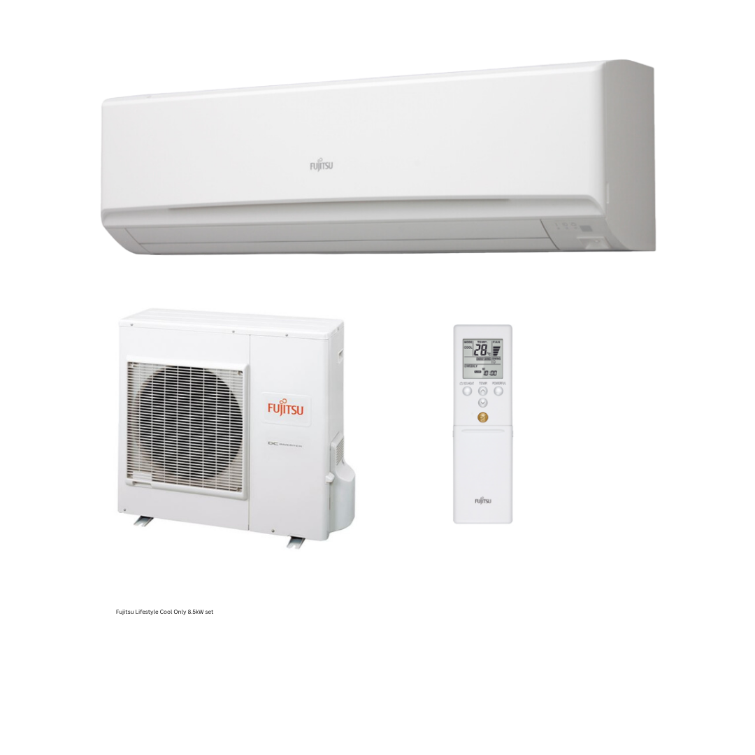 Fujitsu Lifestyle Range Cool Only R32 8.5kW Set