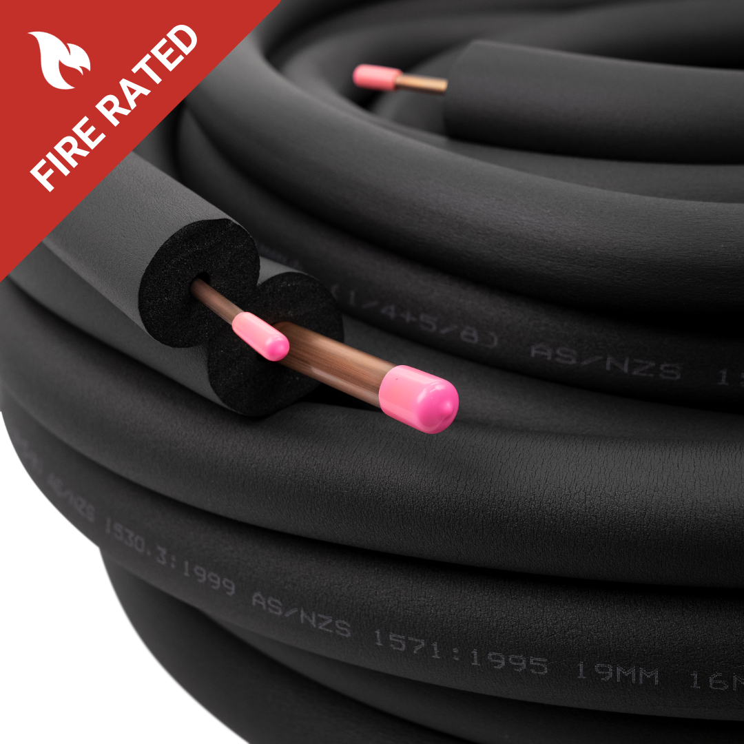 Big Man Fire Rated Pair Coil 3/8" x 3/4" 19 mm wall, 18 m length