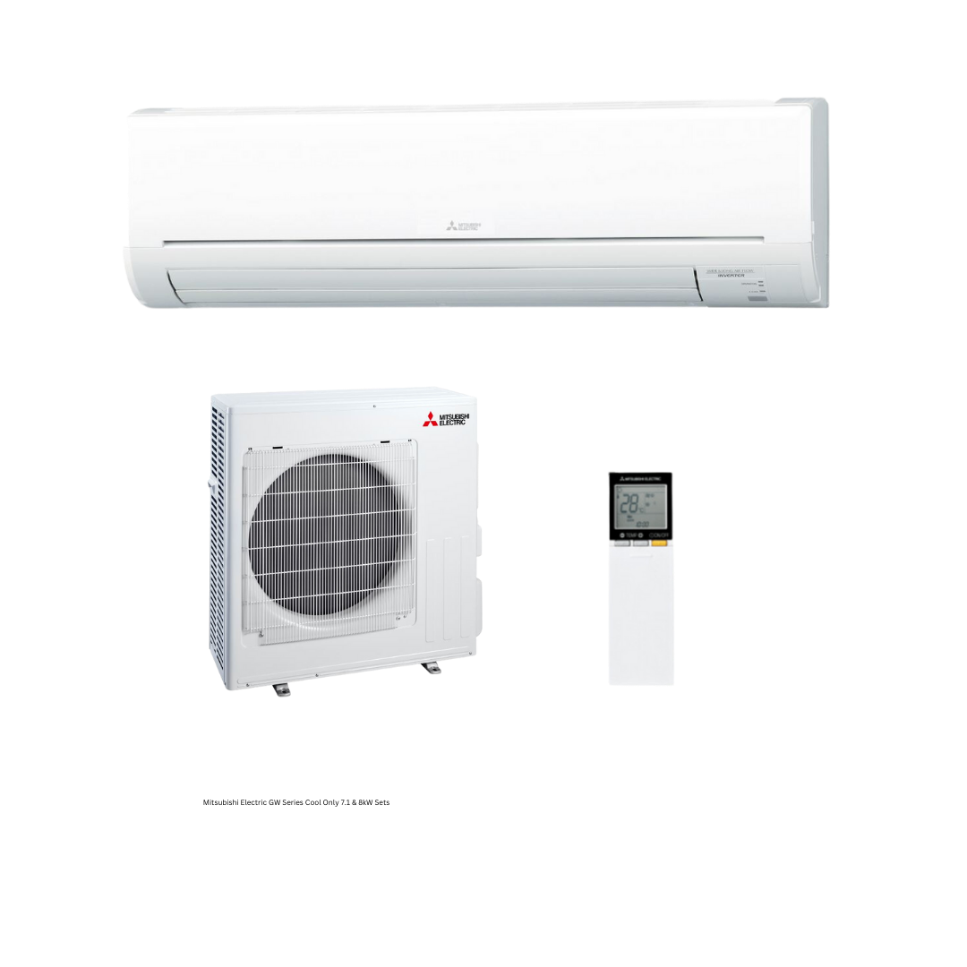 Mitsubishi Electric GW Series R32 8.0kW Cool Only Set