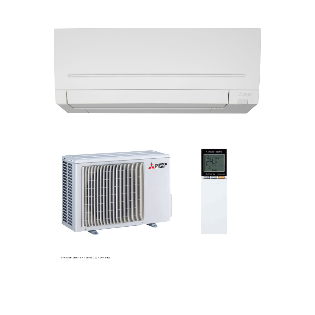 Mitsubishi Electric AP Series R32 2.5kW Set