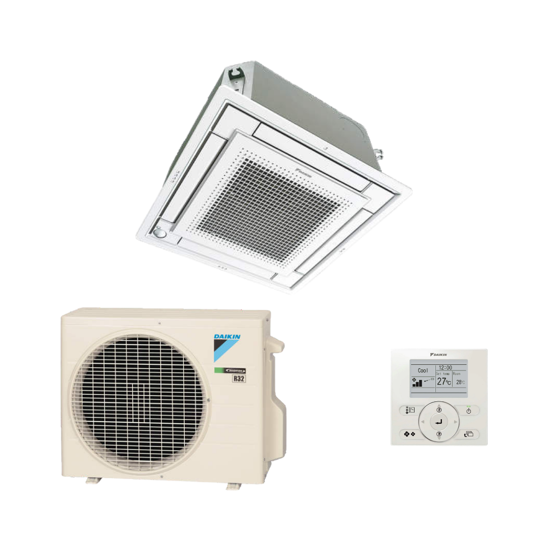 Daikin Compact Cassette R32 2.5 kW Set