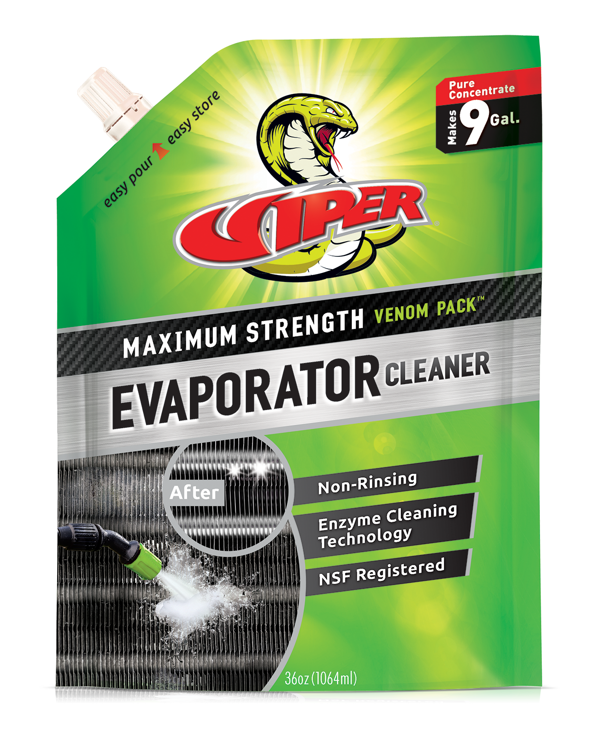 Viper Venom Pack Evaporator Coil Cleaner (1064ml) RT320V