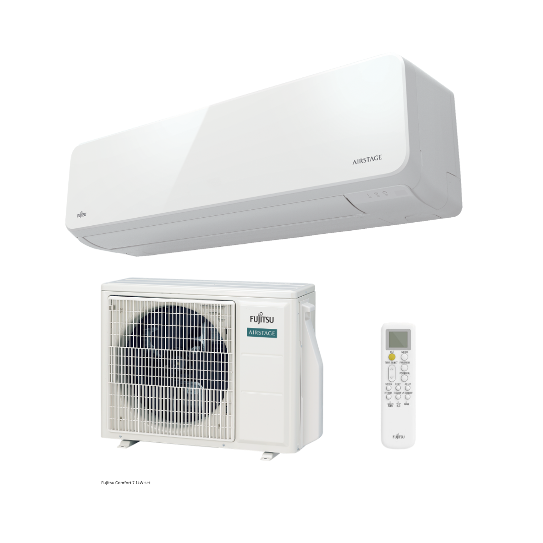 Fujitsu Comfort Range Cool Only R32 7.1kw Set