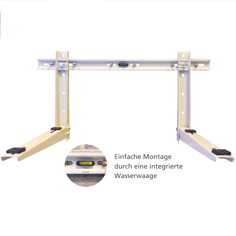 Xtra Stainless Steel Wall Bracket, 450 mm, 100 kg