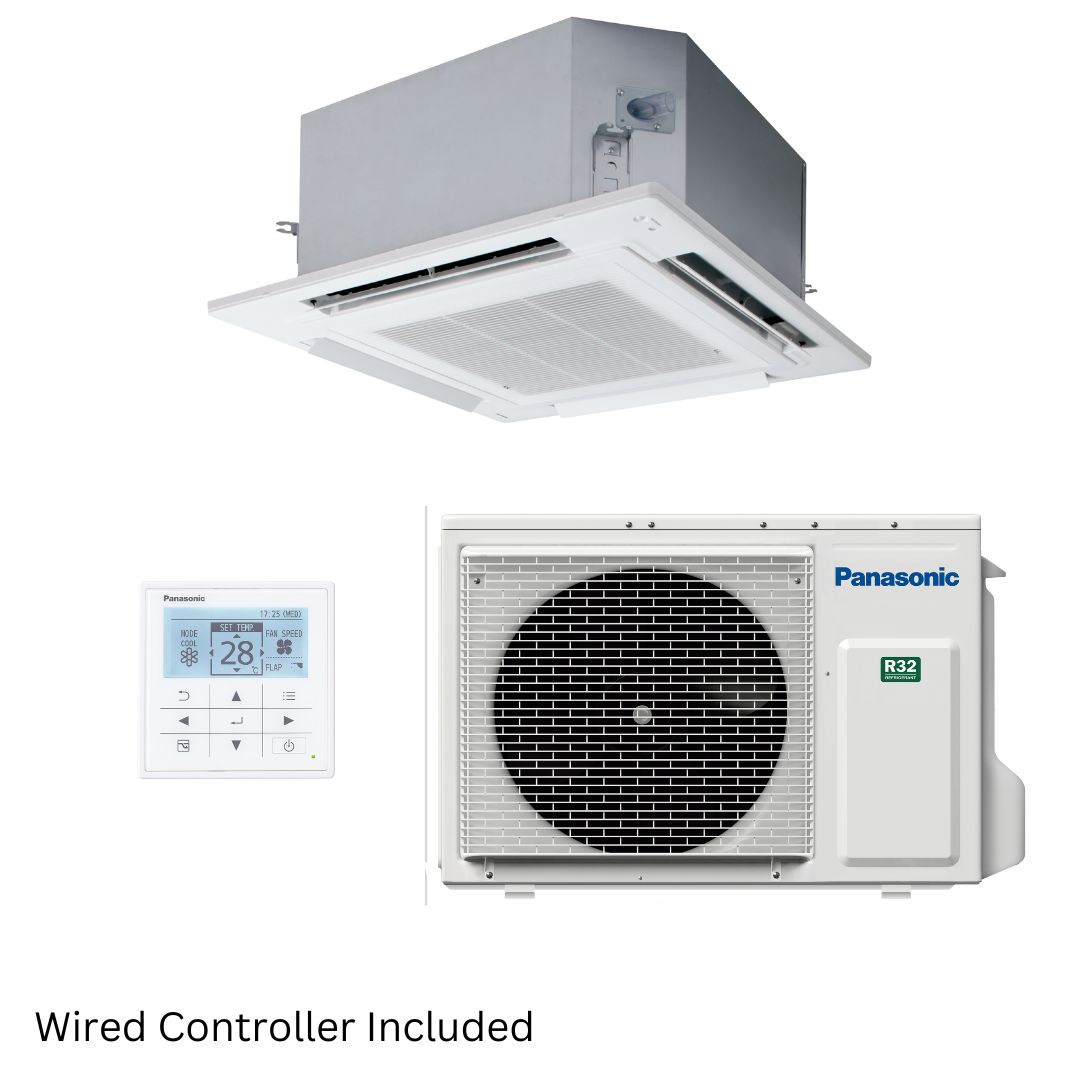WA: Panasonic NX High Static Deluxe Ducted R32 14kW 3 Ph Set
