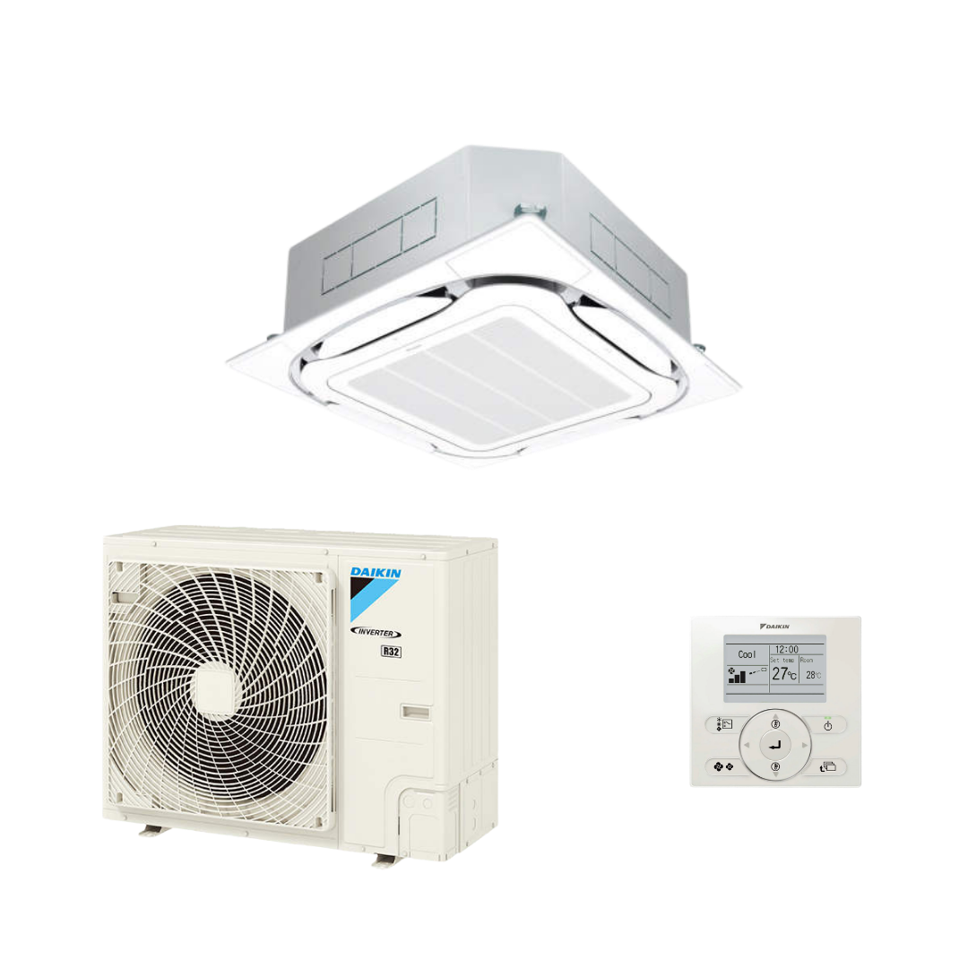 Daikin Cassette R32 14.0 kW 1 Phase Set