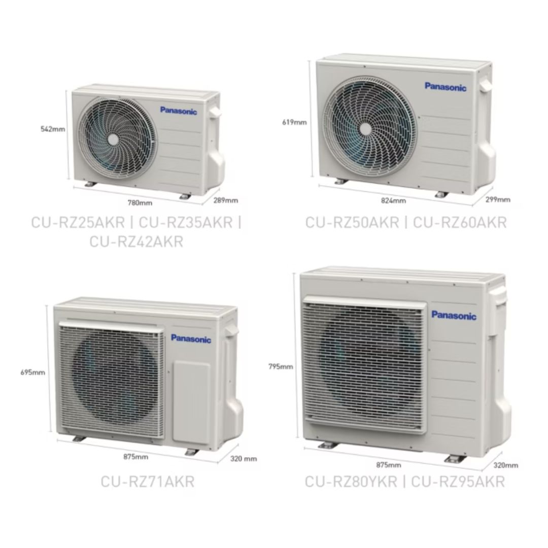 Panasonic RZ R32 8.0kW Wall Split OD 1/4 x 5/8