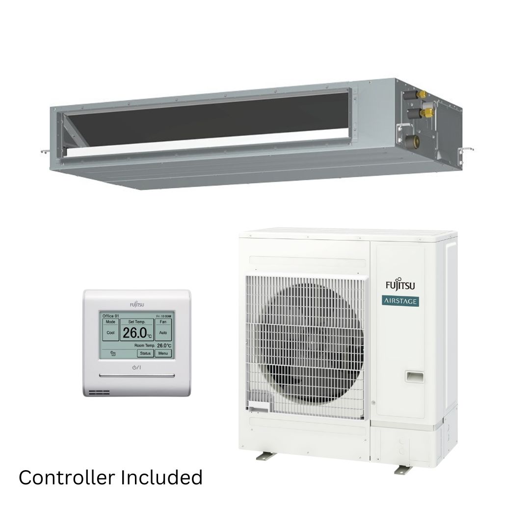 Fujitsu Mid Static Slimline Ducted R32 13.0kW Set
